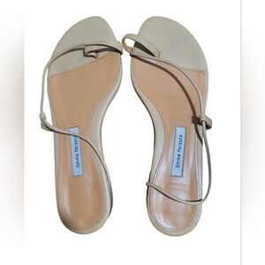 Emme Parsons Susan Slide in Tan Nappa